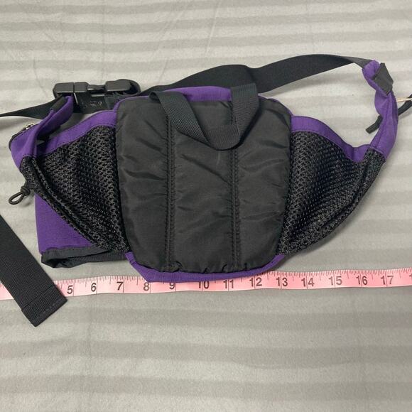 Vintage LL Bean Purple and Black Waist Fanny Pack. Pre-Owned Good Condition - Picture 5 of 11